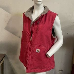 Carhartt lined vest